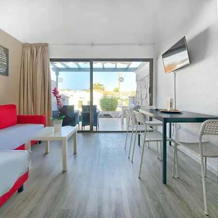 아파트 Bungalow Maspalomas Lago